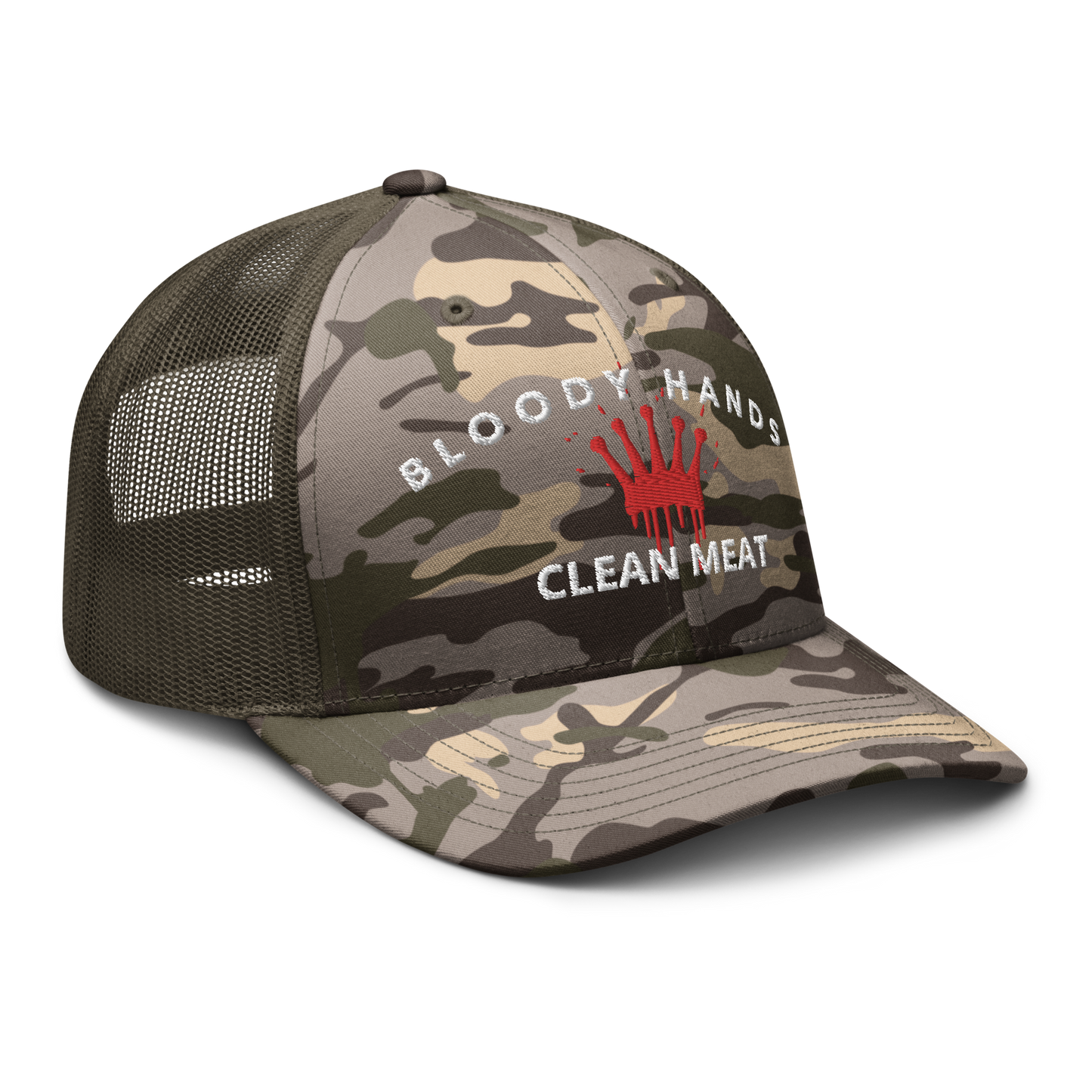 BHCM Camouflage Trucker Hat